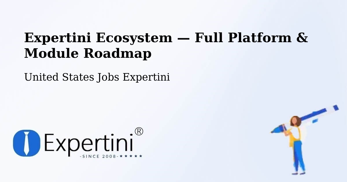 Expertini Ecosystem — Full Platform & Module Roadmap – Gilbert